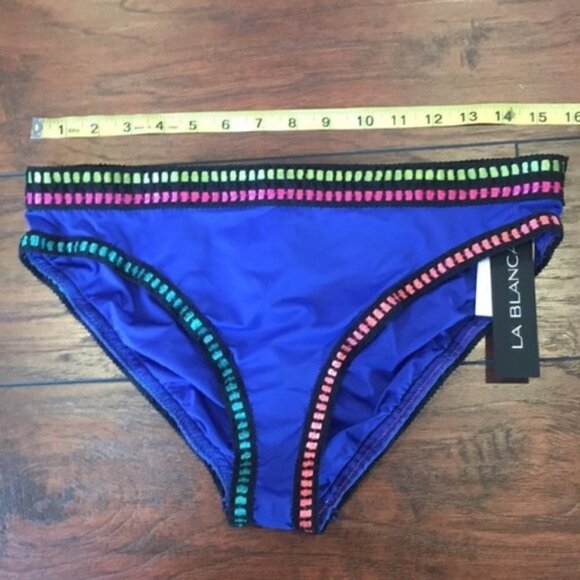 NWT La Blanca Swim Threading Along Bikini swim - Picture 4 of 7
